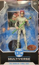 McFarlane Batman Forever The Riddler  Final Suit  7in Chase Red Platinum Sealed