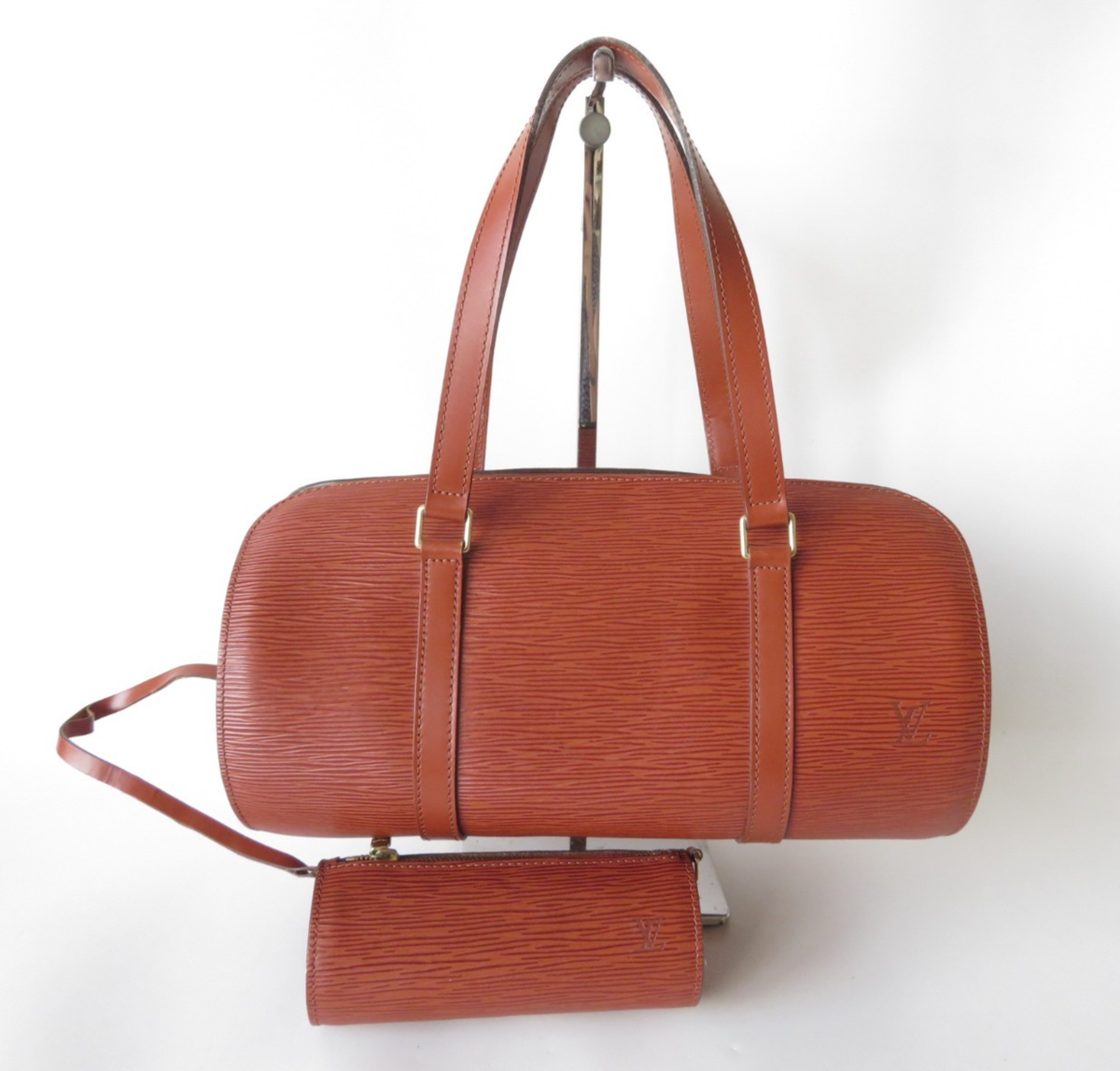 ２４個セット Authentic Louis Vuitton Epi Soufflot Hand bag Shoulder Bag #44481