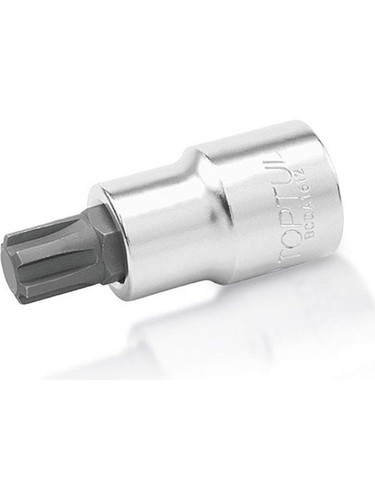 Toptul BCQA Series Ribe Bit Socket 1/2 Inches Dr X M13 X 55mm (BCQA1613 ...