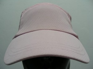 HEADSWEATS - One Size Pink Coolmax Polyester 5 Panel Running Cap Hat!
