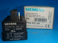 New Siemens 3TX4 431-OA Auxiliary Contact New In Box, 3TX-431-OA