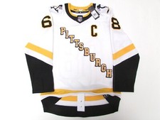JAGR PITTSBURGH PENGUINS AUTHENTIC ADIDAS REVERSE RETRO HOCKEY JERSEY