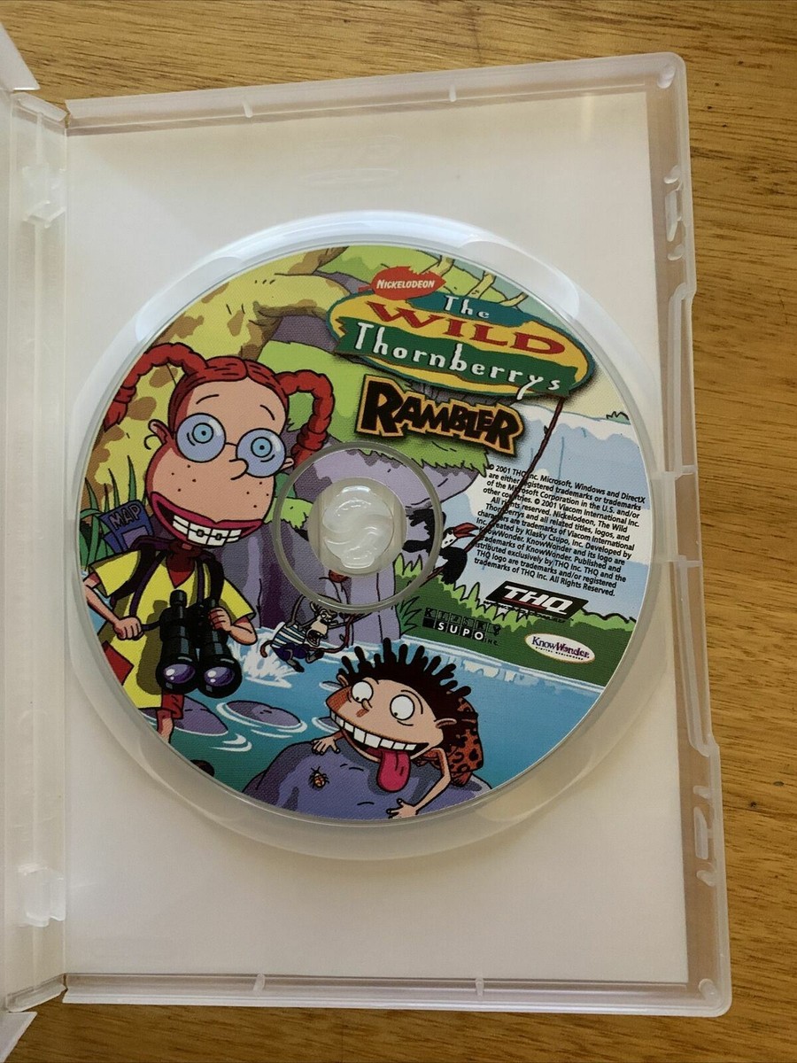 The Wild Thornberrys: Rambler - PC CD-ROM (2000) Nickelodeon