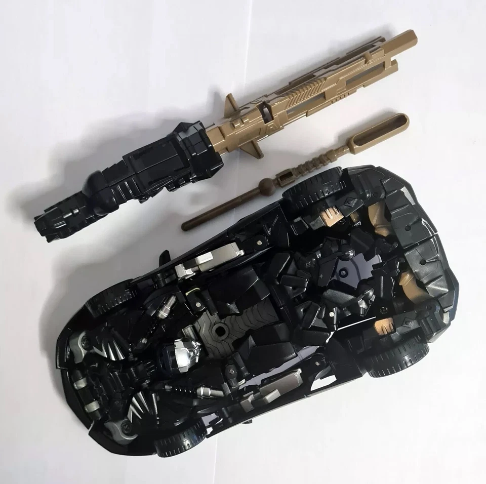 TRANSFORMERS Kbb Metal Part The Evil black Lockdown Figure movie *no box* - Image 2 of 3