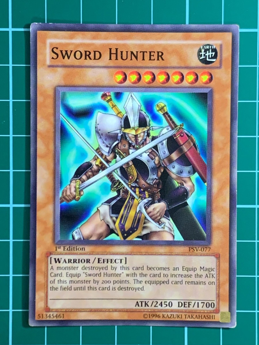 Sword Hunter PSV-077 Common 1st Edition Yugioh Card | eBay