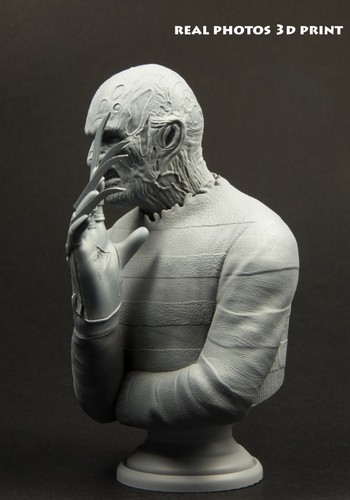 Busto resina. FREDDY KRUEGER. ELM STREET. Sin sombrero. 1/8. Lista para pintar. - Imagen 2 de 11