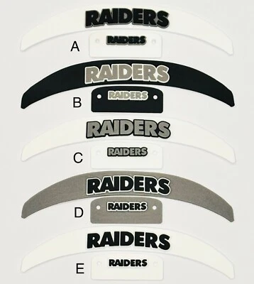 Raiders MINI Helmet 3D Bumpers, Speed Version