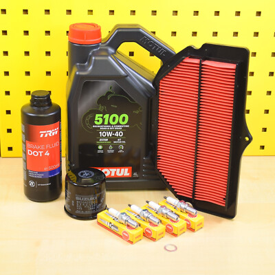 Suzuki GSX-R 600 01-03 750 00-03 1000 01-04 Serviceset Motul Original Ölfilter