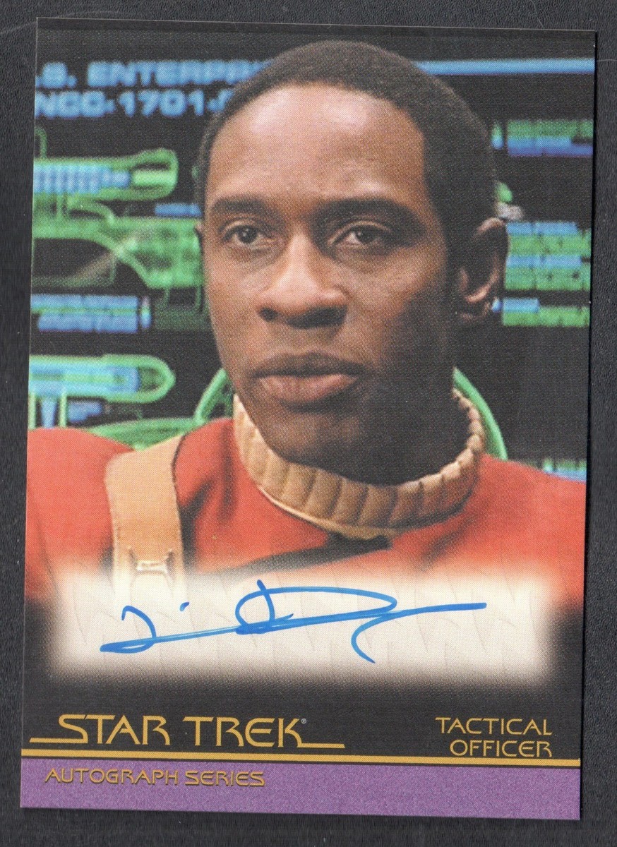 STAR TREK MOVIES IN MOTION Rittenhouse 2008 AUTOGRAPH CARD #A73
