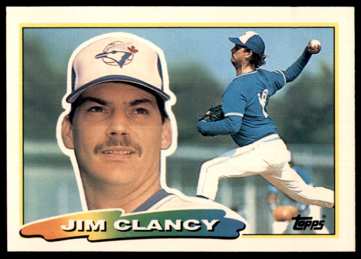 1988 Topps Big Jim Clancy 2088d Toronto Blue Jays #258 | eBay