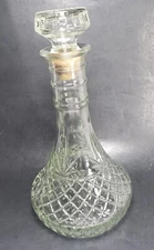 Vintage 1980 Mogan David Wine Co. Limited Ed. Collection Clear Decanter