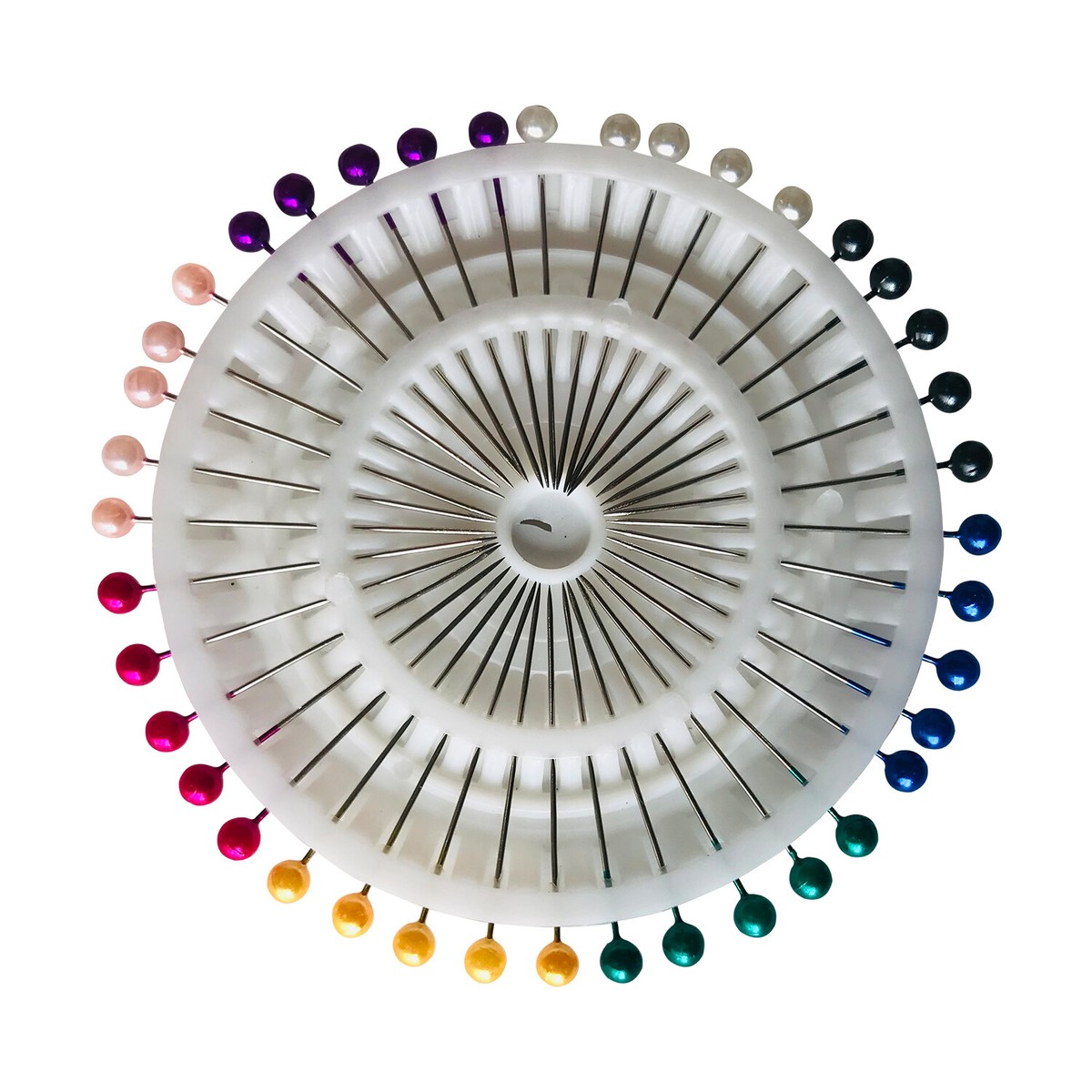 Talouring Pin 100 Pack Tailoring Pins 100-Pack Extra Long Pearl Headed Pins - 40mm ...