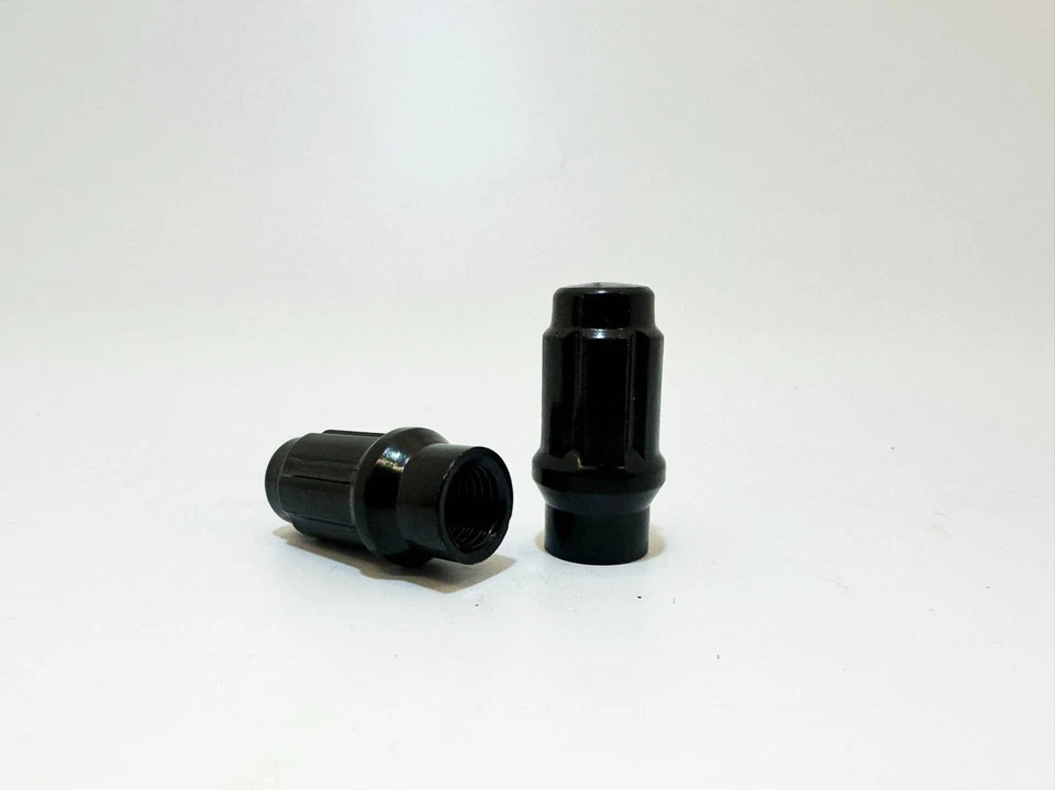 24 tuercas estriadas ET negras 12x1,5 para Toyota 4Runner Tundra FJ Tacoma + llave Foto 4 de 4