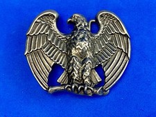 Avon signed vintage American Eagle women's Patriotic belt buckle