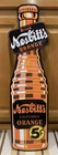 Nesbitts Orange Soda Sign Metal Bottle Vintage Style Wall Decor Tools Oil Bar