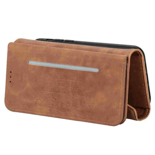 For iPhone 11 12 Pro Max XR 6S 7 8 SE Wallet Card Holder Flip Leather Case Cover - Picture 27 of 43
