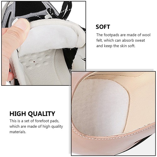 6 Paar Anti-Verschleiß Schuhe Zungenflicken Miss Damen Komfort Einlegesohlen High Heel Polster - Bild 10 von 12