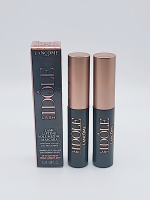 Lancome IDOLE Lash Lifting Volumizing Mascara Travel Sz .08 oz Glossy Black X3