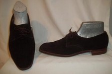 CHURCH Brown Suede Lace Up Oxfords Shoes 13  Prada