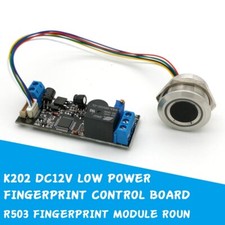 K202 DC12V Low Power Fingerprint Control Board R503 Fingerprint Module Roun Q8H4