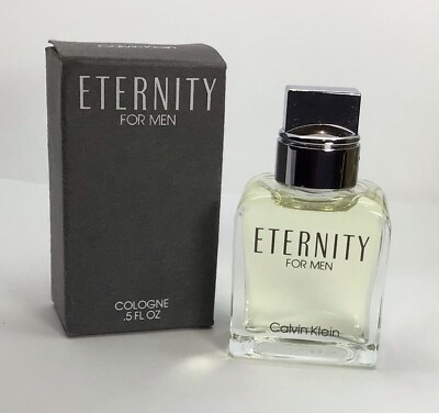 ETERNITY - CALVIN KLEIN PARFUMS - KÖLN / HERREN - 15 ml + BOX - VOLLE FLASCHE