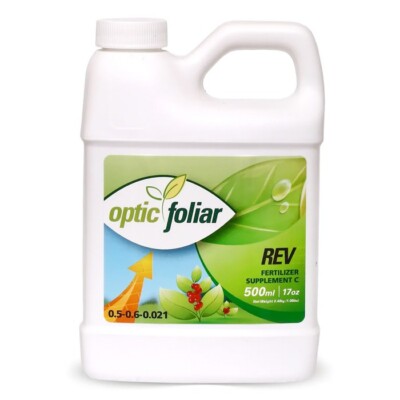 Optic Foliar REV Results in greener and healthier plants & BETTER CROP YIELDS