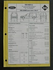 Revue technique Ford COURRIER