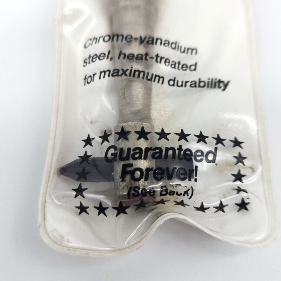 Destornillador Desplazado Artesano Vintage 4-1 Ranurado/Phillips CON BOLSA 4112 EE. UU. Foto 4 de 4