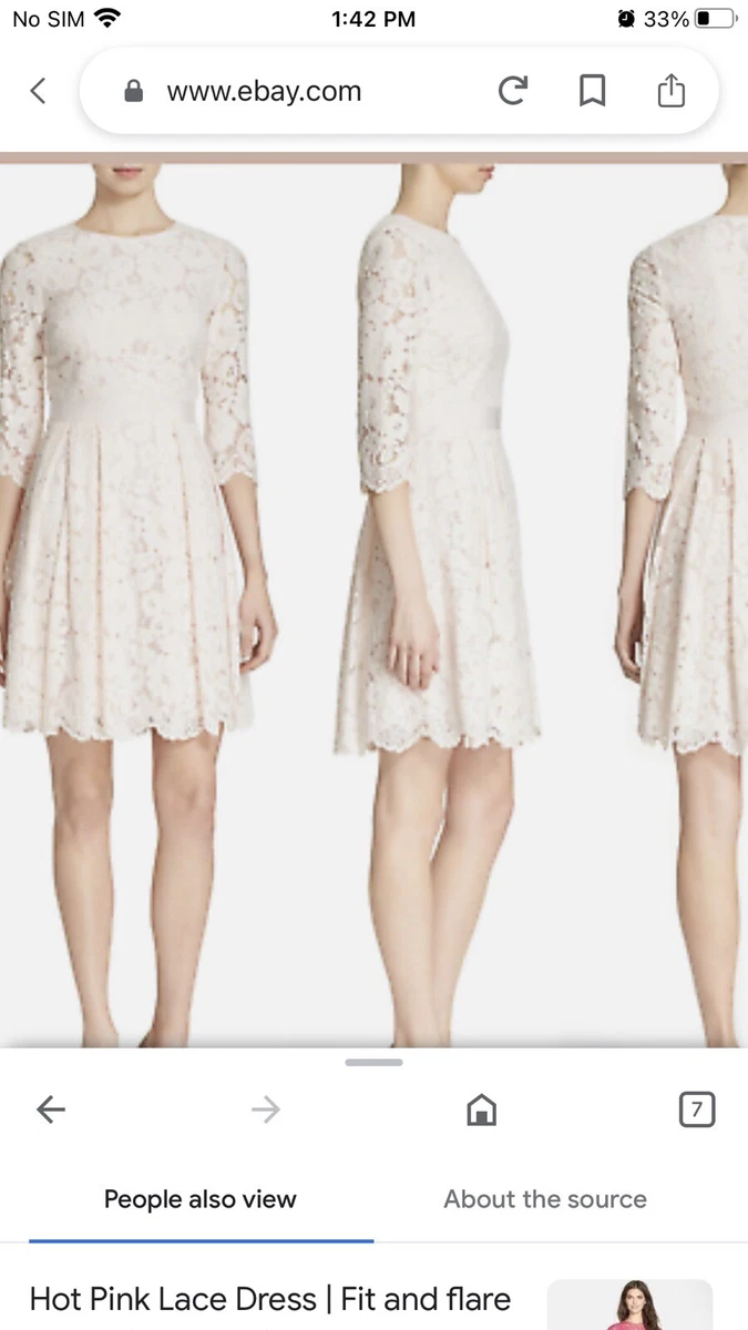 Baker blush cheap dress
