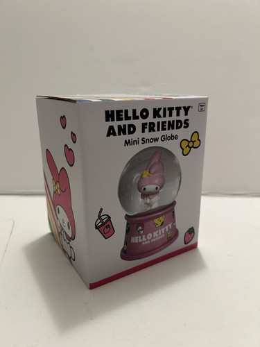 Sanrio My Melody Mini Snow Globe 3.5" Hello Kitty And Friends Collectible New - Picture 5 of 11