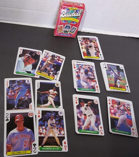 Vintage 1991 & 1992 MLB All Stars Baseball set of two Decks of Playing of Cards - Picture 6 of 8