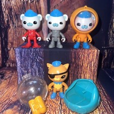 2010 Mattel Fisher Price Octonauts Lot Figures Diving Tank Boat Kwzii Barnacles