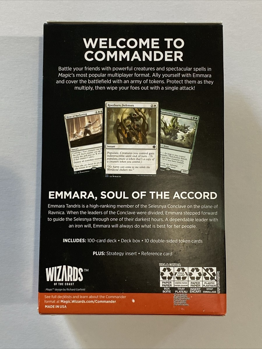 MTG Magic The Gathering Token Triumph Starter Commander Deck New!