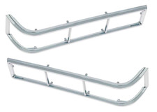 Oer Reproduction Chrome Tail Lamp Bezel Set For 1966 Chevy Impala Models