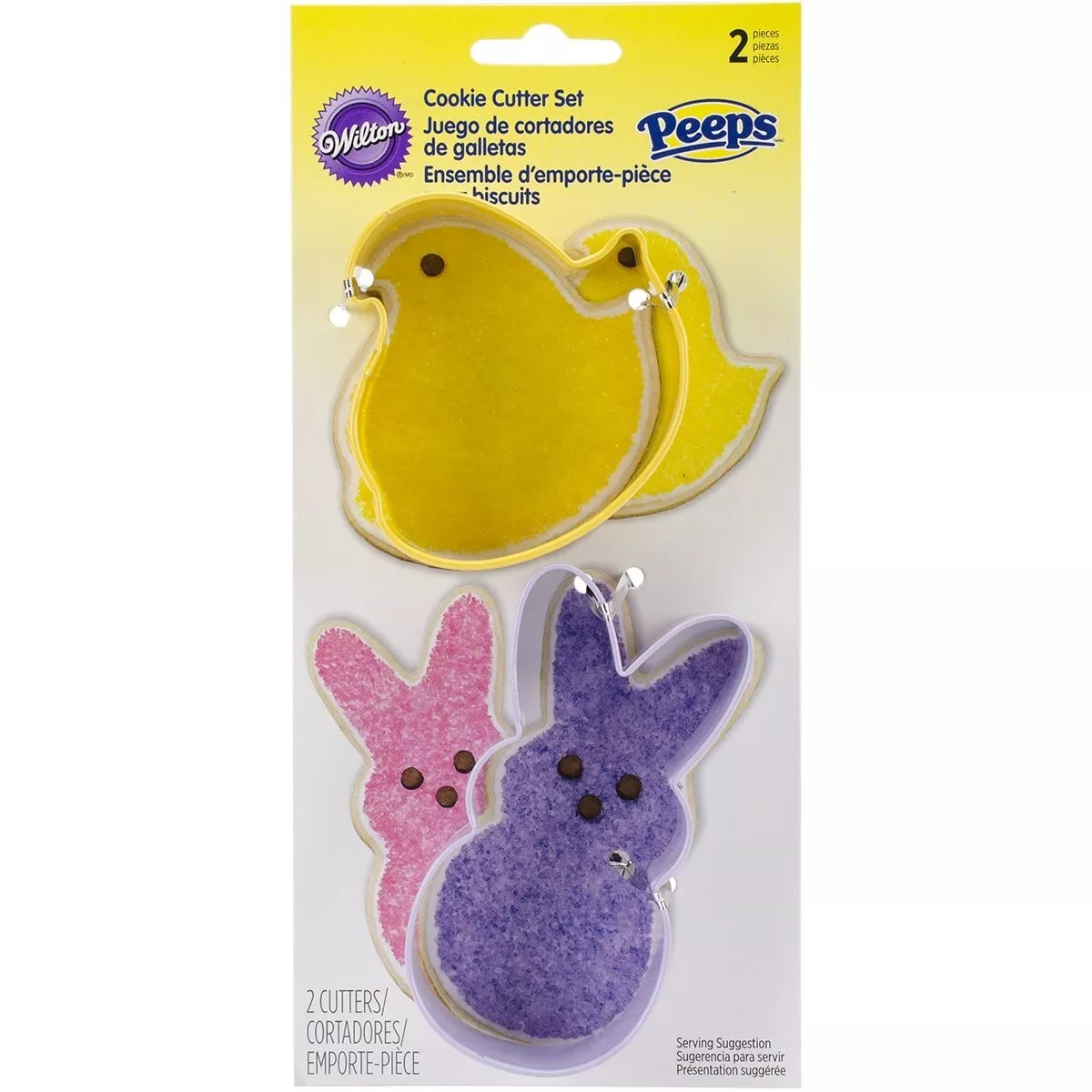 8-Piece Easter Cookie Mold A Cartoon Rabbit Easter Egg Cookie Press Mold  Flip Sugar Baking Tool