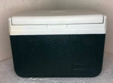 Vintage Coleman Mini Cooler Flip Lid Personal 5205 6 Pack Beer Lunchbox Tailgate
