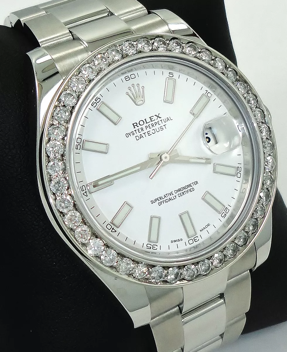 Rolex datejust ii white dial cheap