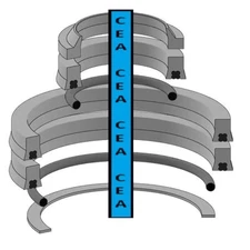 4148094 Packer Sweep Cylinder Seal Kit Fits Pak-Mor Refuse Truck R100B