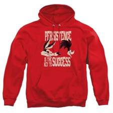 Looney Tunes "Persistence" Pullover Hoodie, Sweatshirt or Long Sleeve Tee