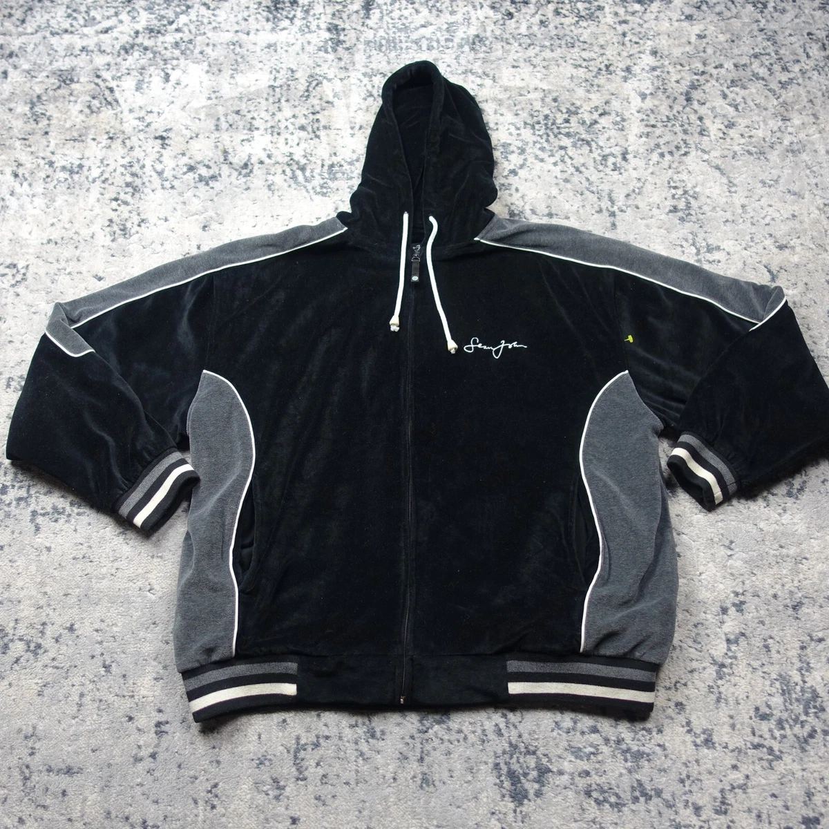 Sean john hoodie black hot sale