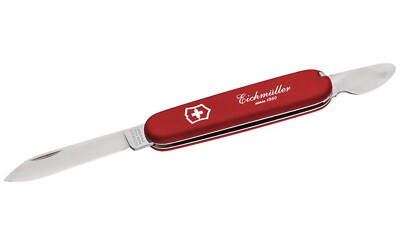 Eichmüller Uhrmacher Taschenmesser Rot Werkzeug mit Sprungdeckel Gehäuseöffner