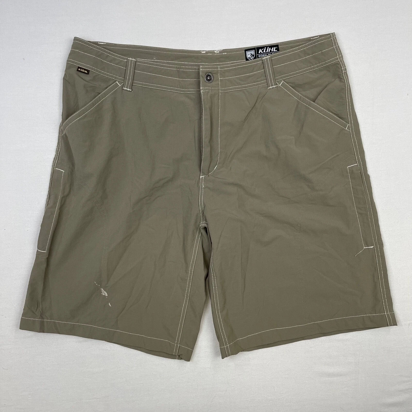 Kuhl Ramblr Mens Hiking Shorts Size 40 Casual Stretch Performance Zip Pockets