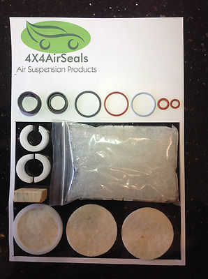 Land Rover Hitachi  Air Compressor Piston Seal & Air Dryer Filtration Repair kit