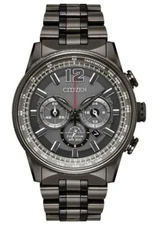 Citizen Men 's Sport Casual Chronograph Eco-Drive Gray Watch 43 MM CA4377-53H