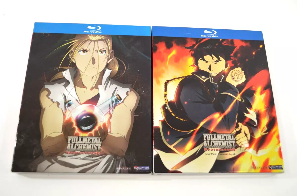 Full Metal Alchemist Brotherhood Anime Complete Collection Parts 1,2,3,4,5  OOP