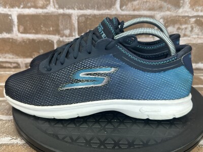 Skecher Go Step Cosmic Blue Comfort Running Shoes Sneakers 14346 Womens Size 9