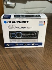 Blaupunkt receiver mp3 and FM columbus 100 BT Car Stereo