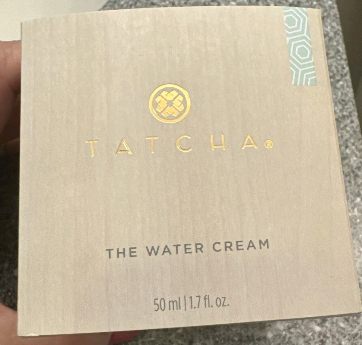 TATCHA Moisturizer THE WATER CREAM 1.7 fl oz FS, BNIB SEALED