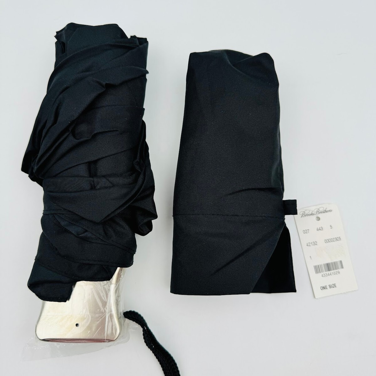 Brooks Brothers Mini Classy Black Umbrella One Size NWT | eBay