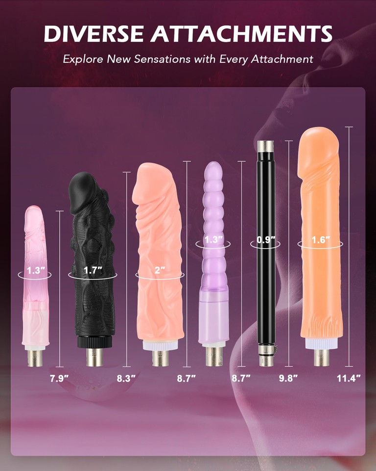 SENSUA Electric Women Sex Machine Toy Fucking-Love-Masturbation- With 5